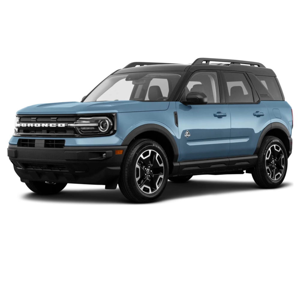 Standard SUV: Ford Bronco Sport or similar